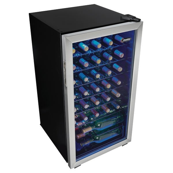 36 Bottle Free-Standing Wine Cooler in Stainless