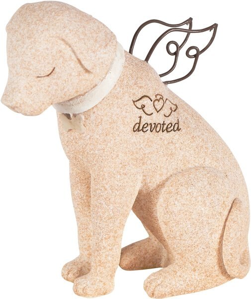 Carson Industries Faithful Angels Dog Statue