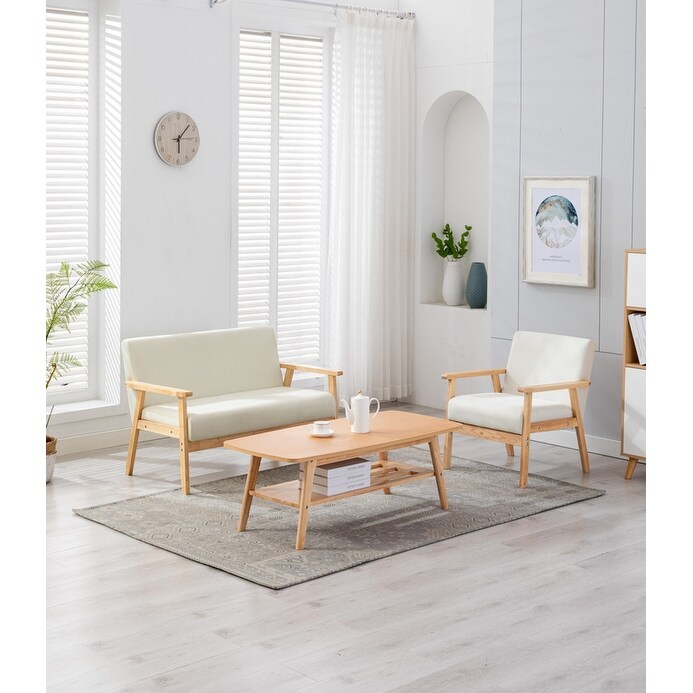 Bahamas Coffee Table Loveseat Chair Set