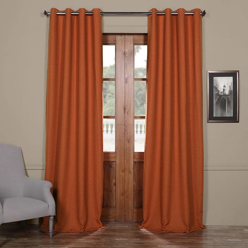 EFF Blackout 1-Panel Bellino Grommet Window Curtain