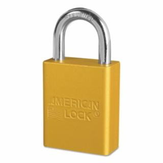 American Lock 045 A1105YLW Gold Safety Lock Out Co...