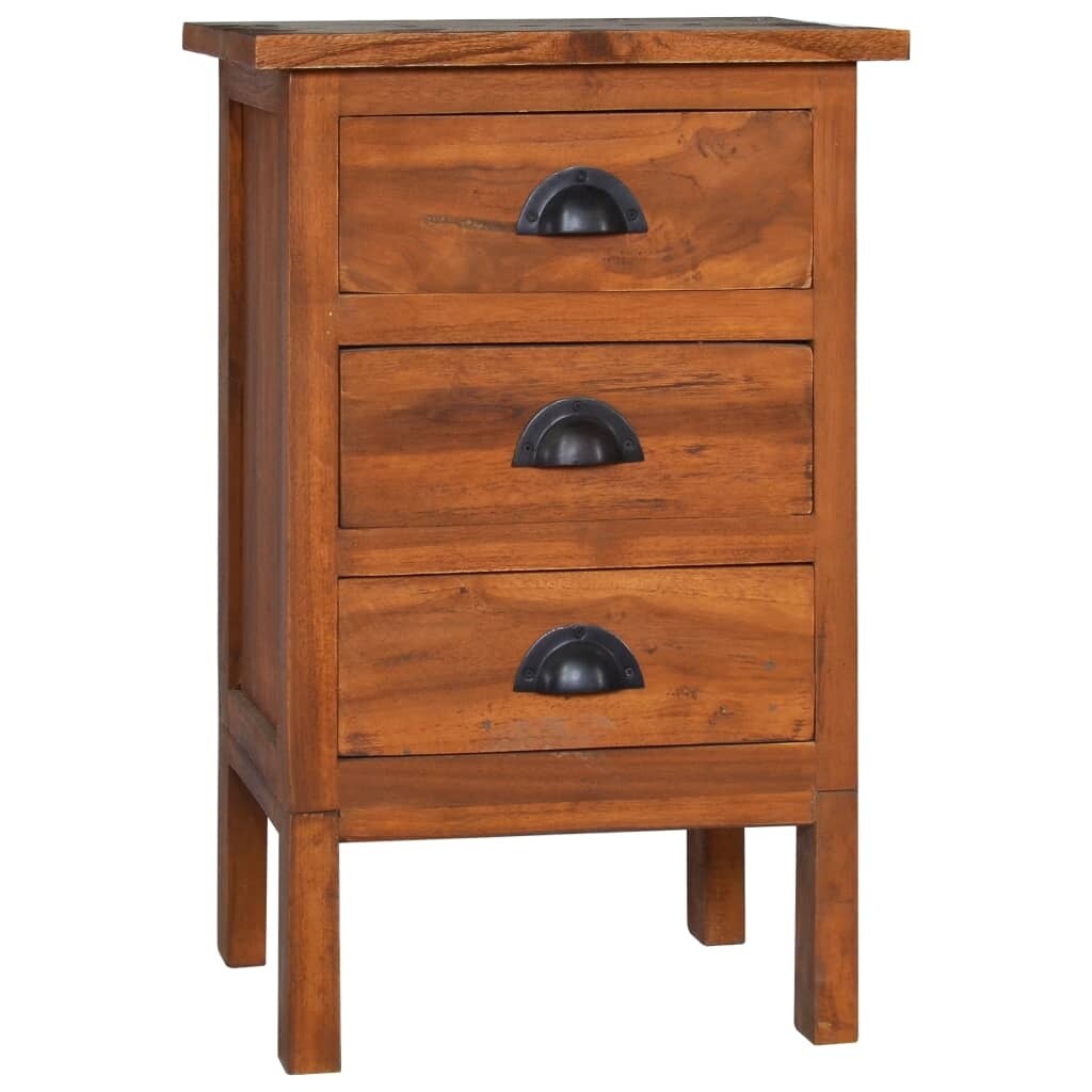 vidaXL Bedside Cabinet 15.7