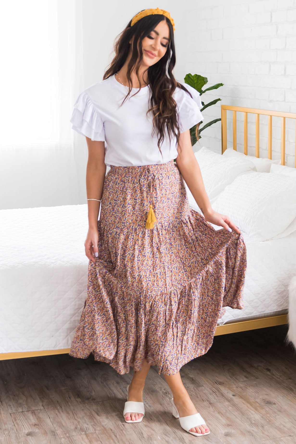 Joy Is Forever Modest Tier Skirt