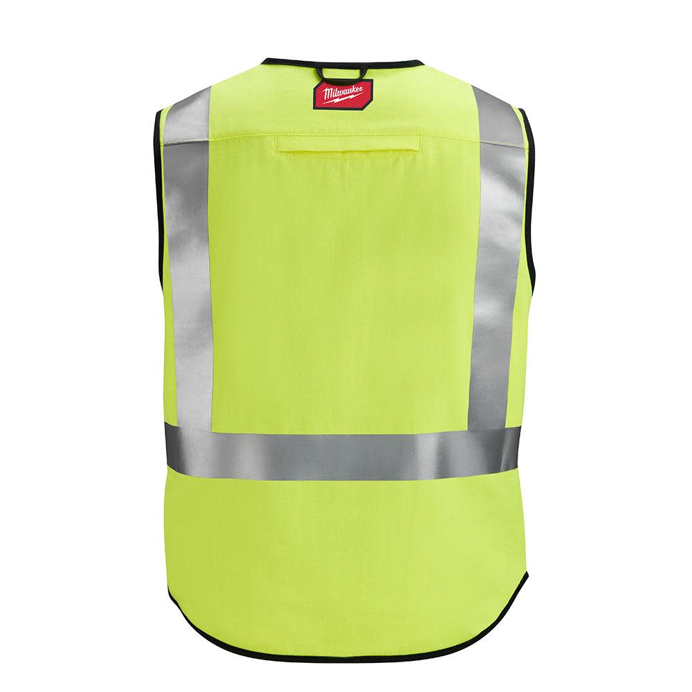 Milwaukee High Vis Safety Vest Yellow Class 2 AR/FR Cat 1  4XL/5XL