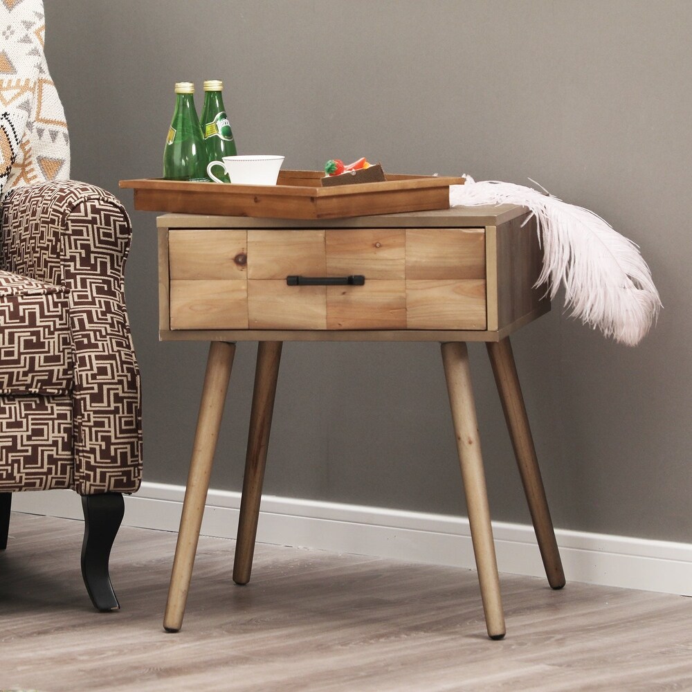 Sophia   William One Drawer Side Table