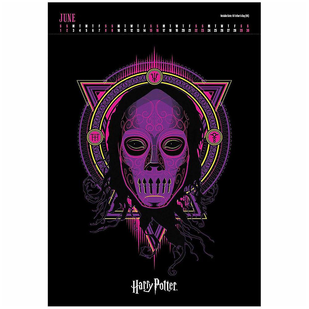 Harry Potter Deluxe 2024 Wall Calendar