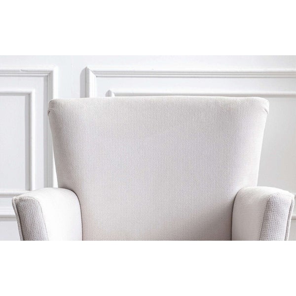 Modern Accent Sofa Chair with Linen surface