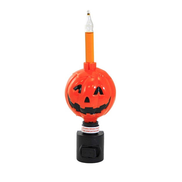 Halloween Jack O Lantern Night Light One Night Light 7 0 Inches Bubble Light Pumpkin Mh185126 Plastic Orange