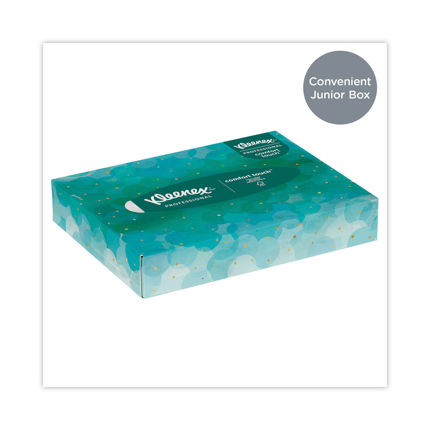 White Facial Tissue Junior Pack by Kleenexandreg; KCC21195