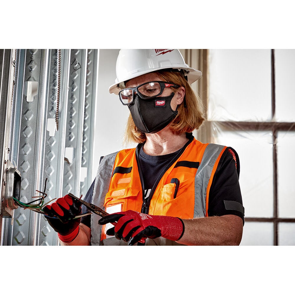 Milwaukee 3PK Gray 2-Layer Face Mask 48-73-4231 from Milwaukee