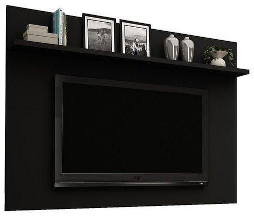 Manhattan Comfort Tribeca Mid Century Modern TV Panel  Overhead Decor Shelf   Contemporary   Entertainment Centers And Tv Stands   by Manhattan Comfort  Houzz