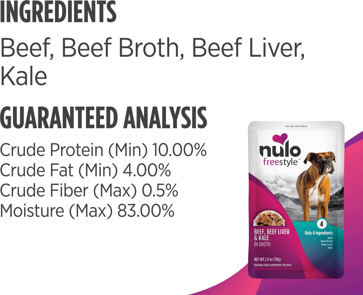 Nulo FreeStyle Variety Pack Dog Food Topper