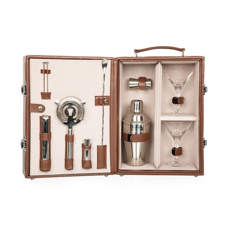 Picnic Time Manhattan Cocktail Case and Bar Set