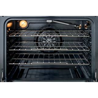 FRIGIDAIRE GALLERY 30 in. 5 Burner Freestanding Gas Range in Stainless Steel with Convection and Air Fry GCRG3060AF