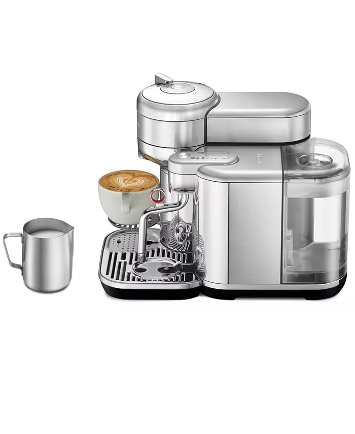 Breville Nespresso Vertuo Creatista by Coffee and Espresso Machine in Stainless Steel