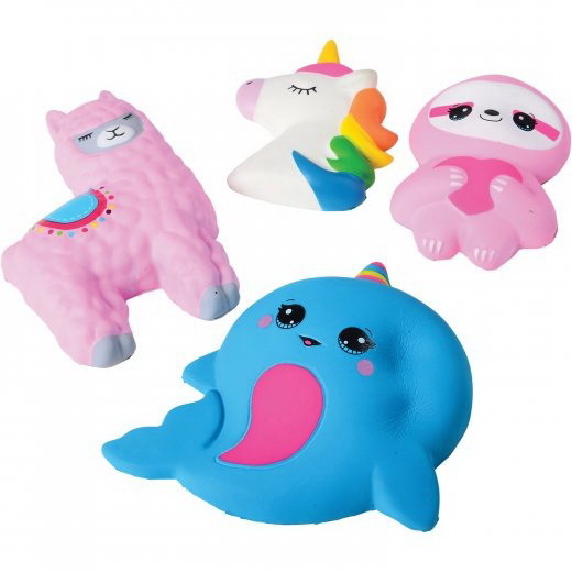 U.S. Toy MX568 Squishy Whimsical Animal Stickers