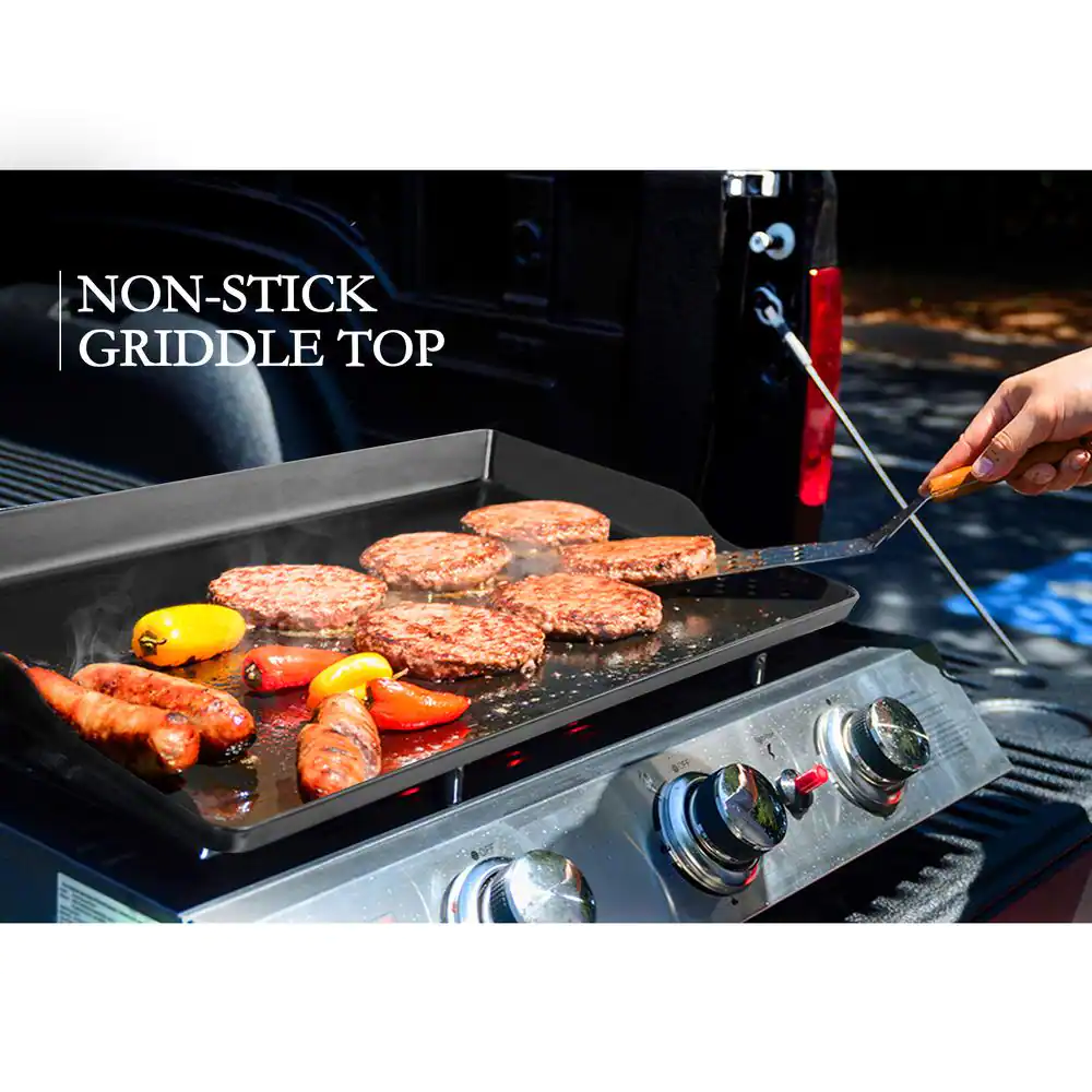 Royal Gourmet PD1300 Portable 3-Burner Built-in Propane Gas Grill in Stainless Steel