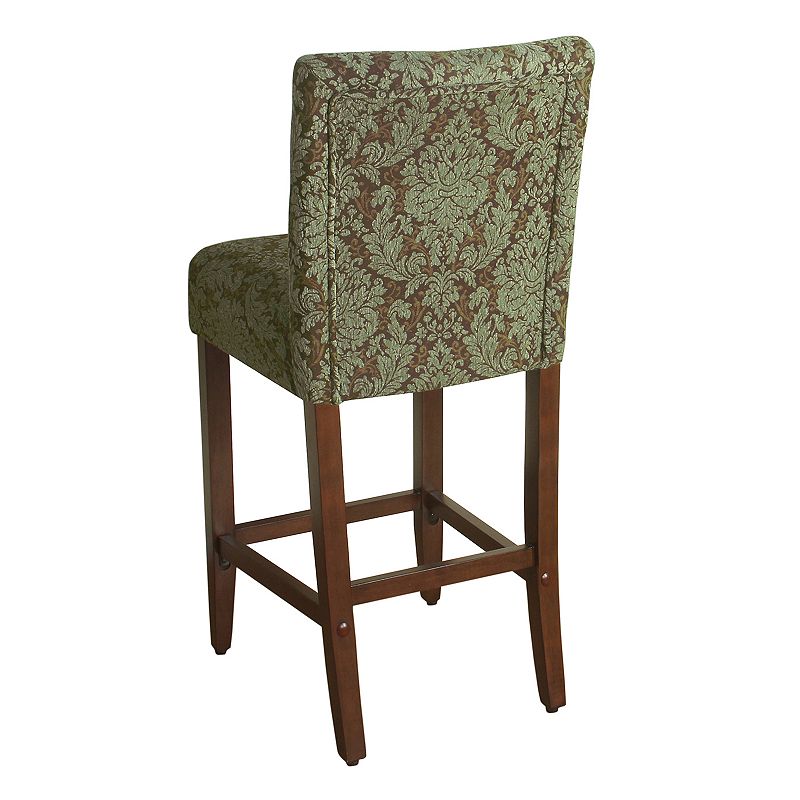 HomePop Upholstered Armless Bar Stool