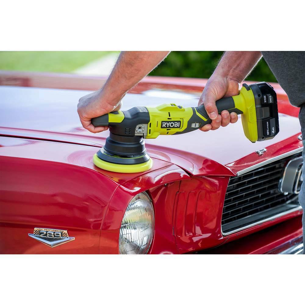 RYOBI 5 in. Foam Dual Action Polisher Correcting Pad Set (3-Piece) A38DA302