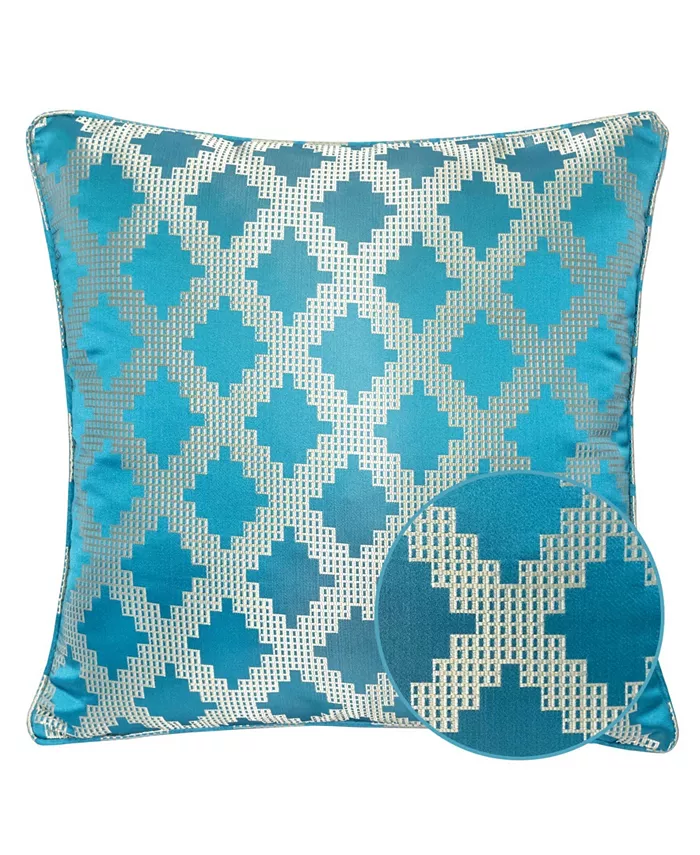 Homey Cozy Ellie Satin Jacquard Throw Pillow