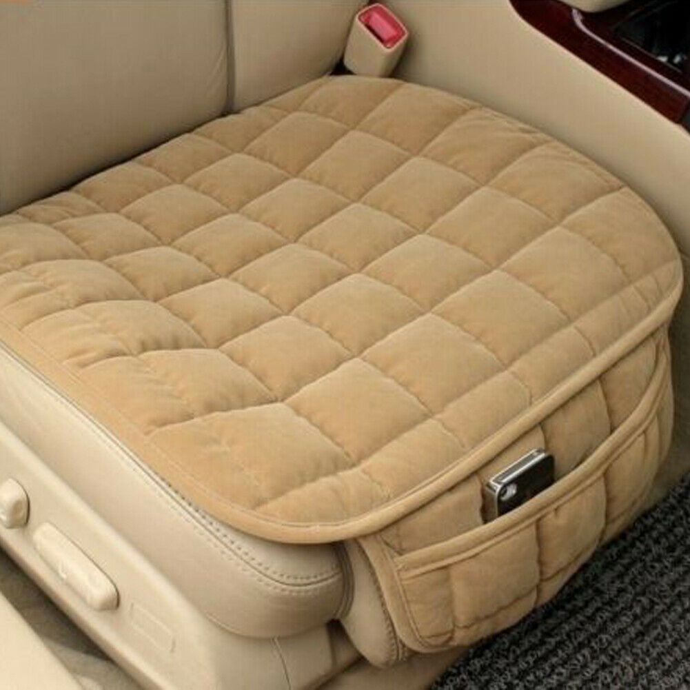 SUNSIOM Universal Car Seat Cover Breathable Plush Pad Mat for Auto Chair Cushion