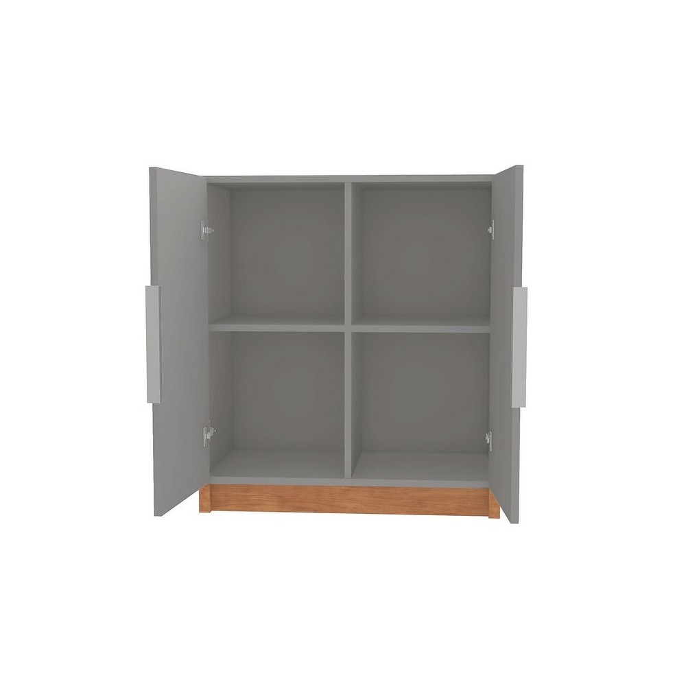 Manhattan Comfort Cornelia 4 Shelf Cabinet