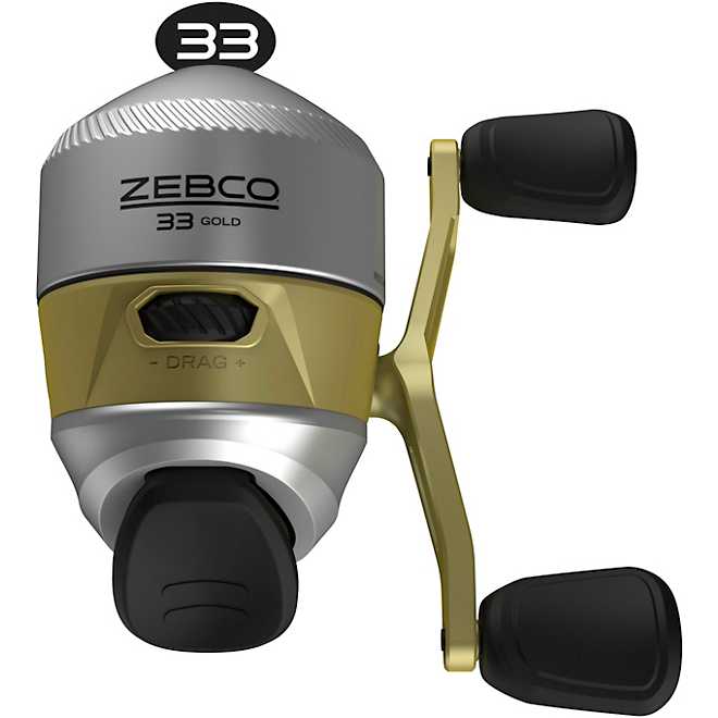 Zebco 33 Gold Spincast Reel