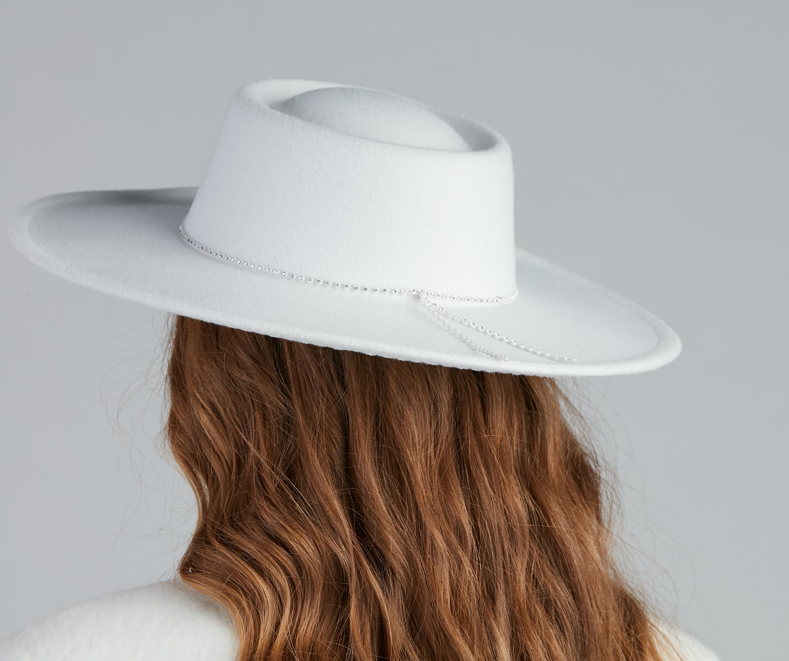 Country Roots Faux Wool Rhine Panama Hat