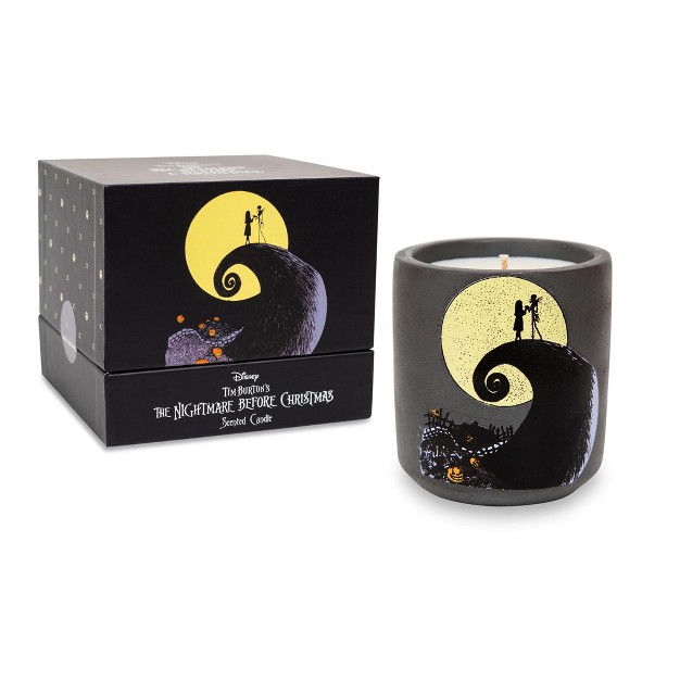 Ukonic Disney The Nightmare Before Christmas 7 ounce Scented Candle In Concrete Jar