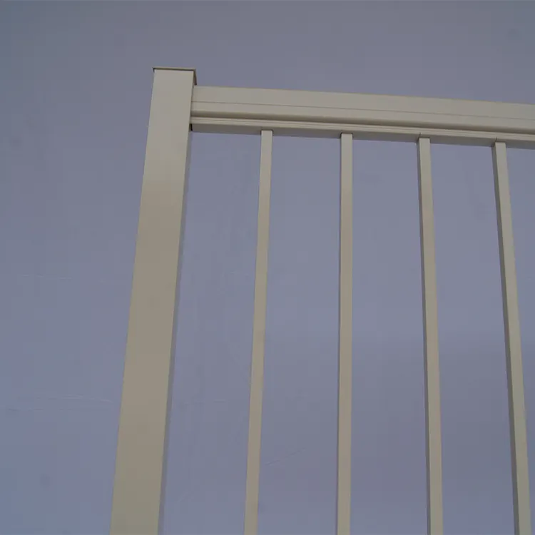 Aluminium Balustrade Easy To Clean ornament Outdoor Fence Railing Fence Garden