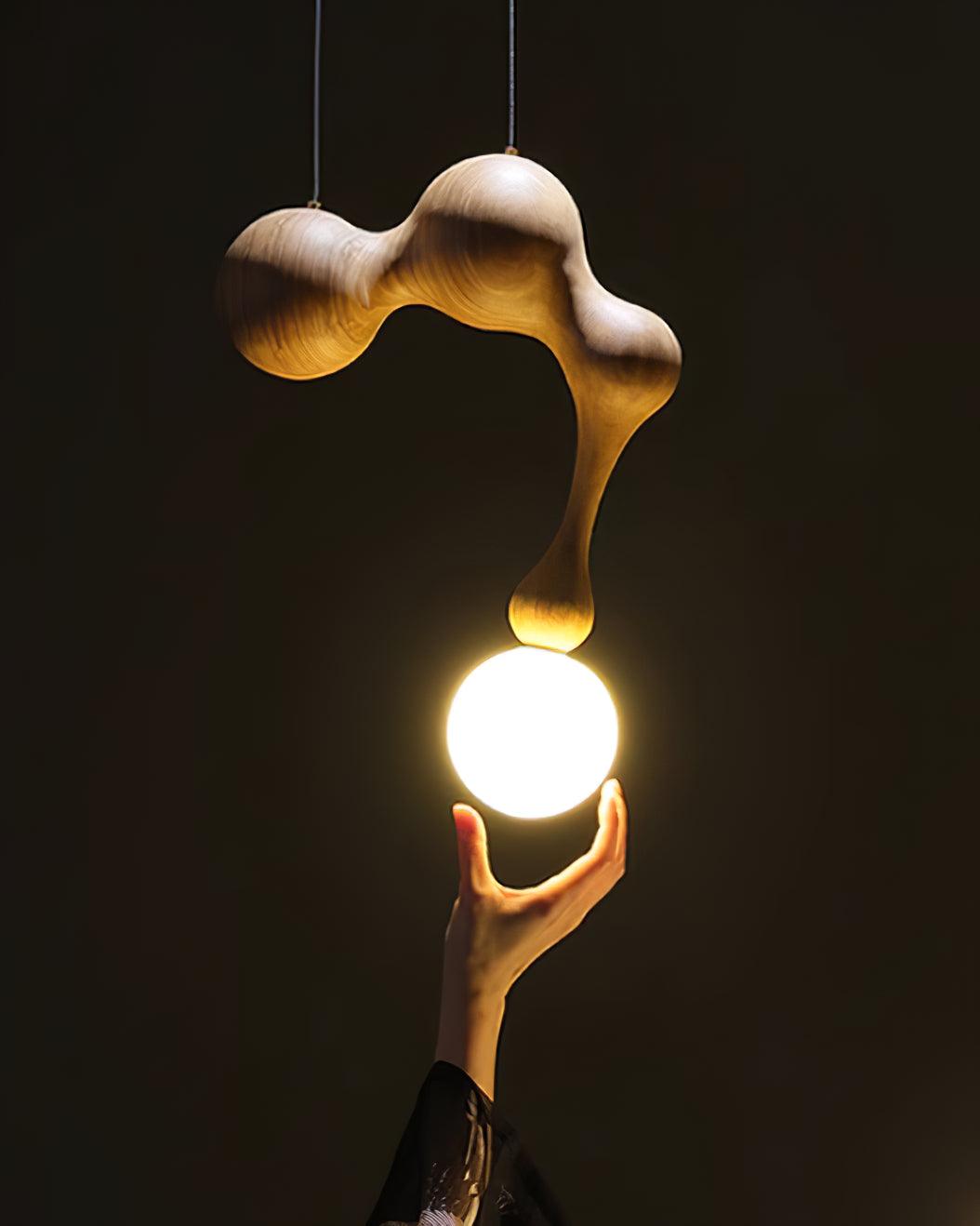 Jenna Wooden Pendant Lamp