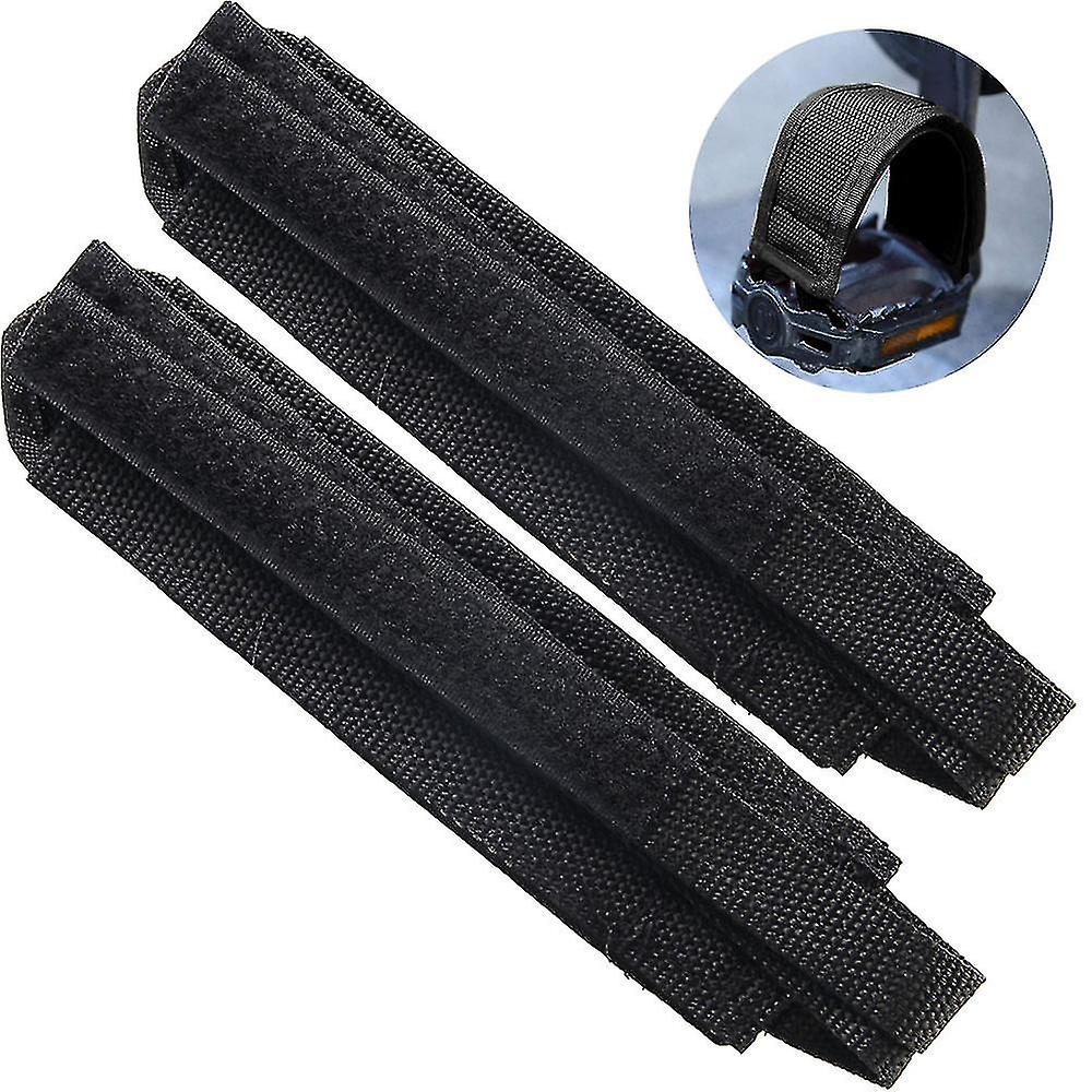 2pcs  Bike Pedal Straps Pedal Toe Clips Straps Tape For Fixed Gear Bike Universal Bicycle Feet Strap Pedal Straps Toe Clips Straps Tape For Fixed Gear