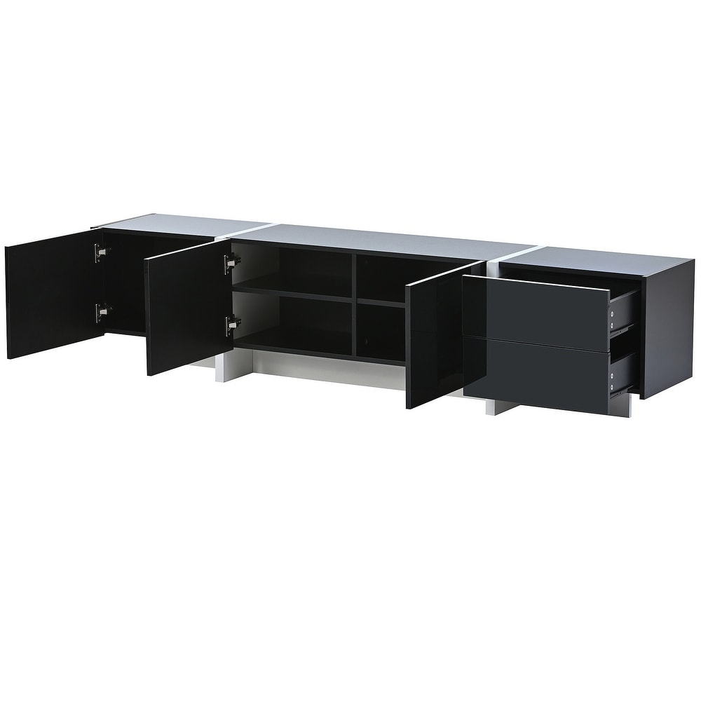 TV Console Table for TVs Up to 80\