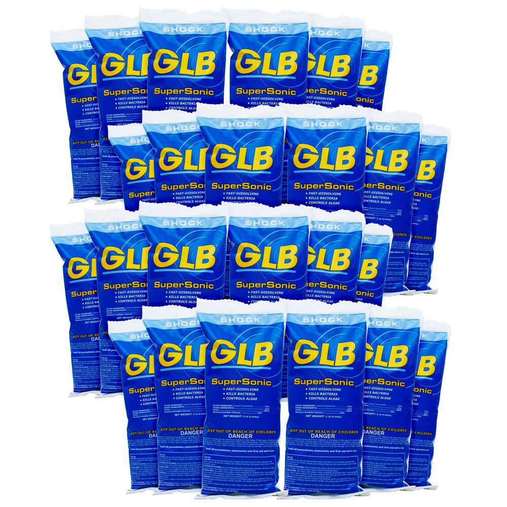 1 lb. 73% Calcium Hypochlorite Chlorinating Shock (24-Pack) 23224-24