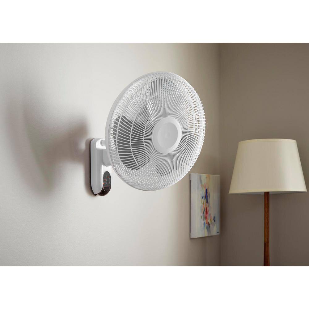 Hampton Bay 16 in. Indoor Wall Mount Fan with Remote WF-16AR