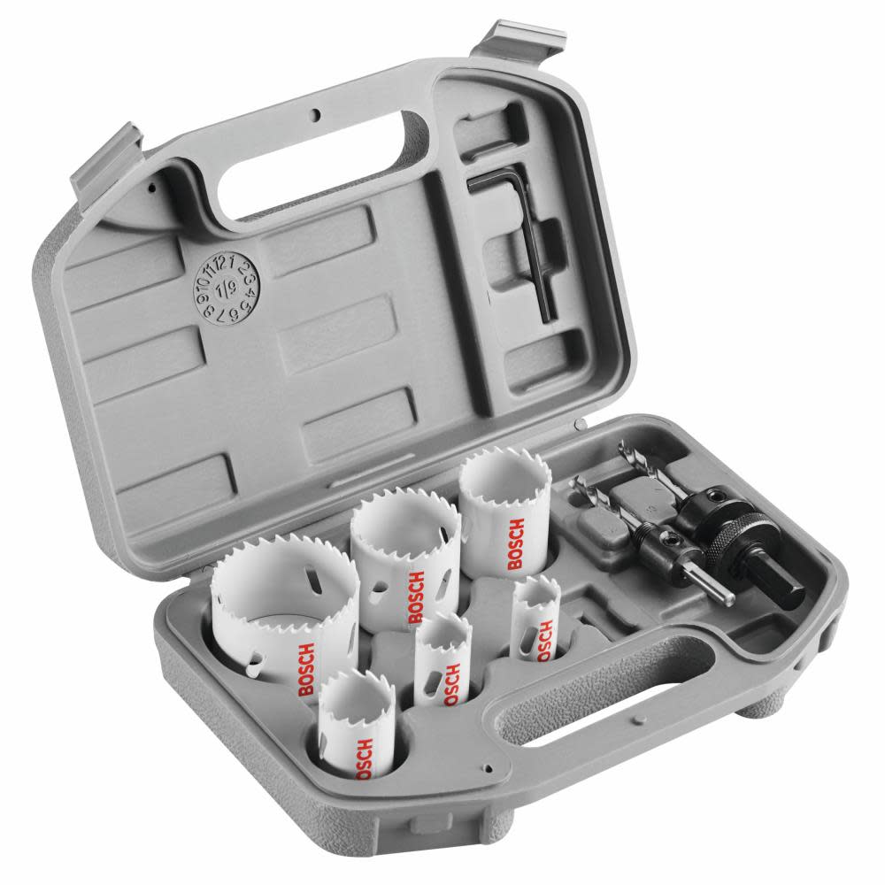 Bosch Bi Metal Hole Saw Set General Purpose 9pc HSBIM9 from Bosch