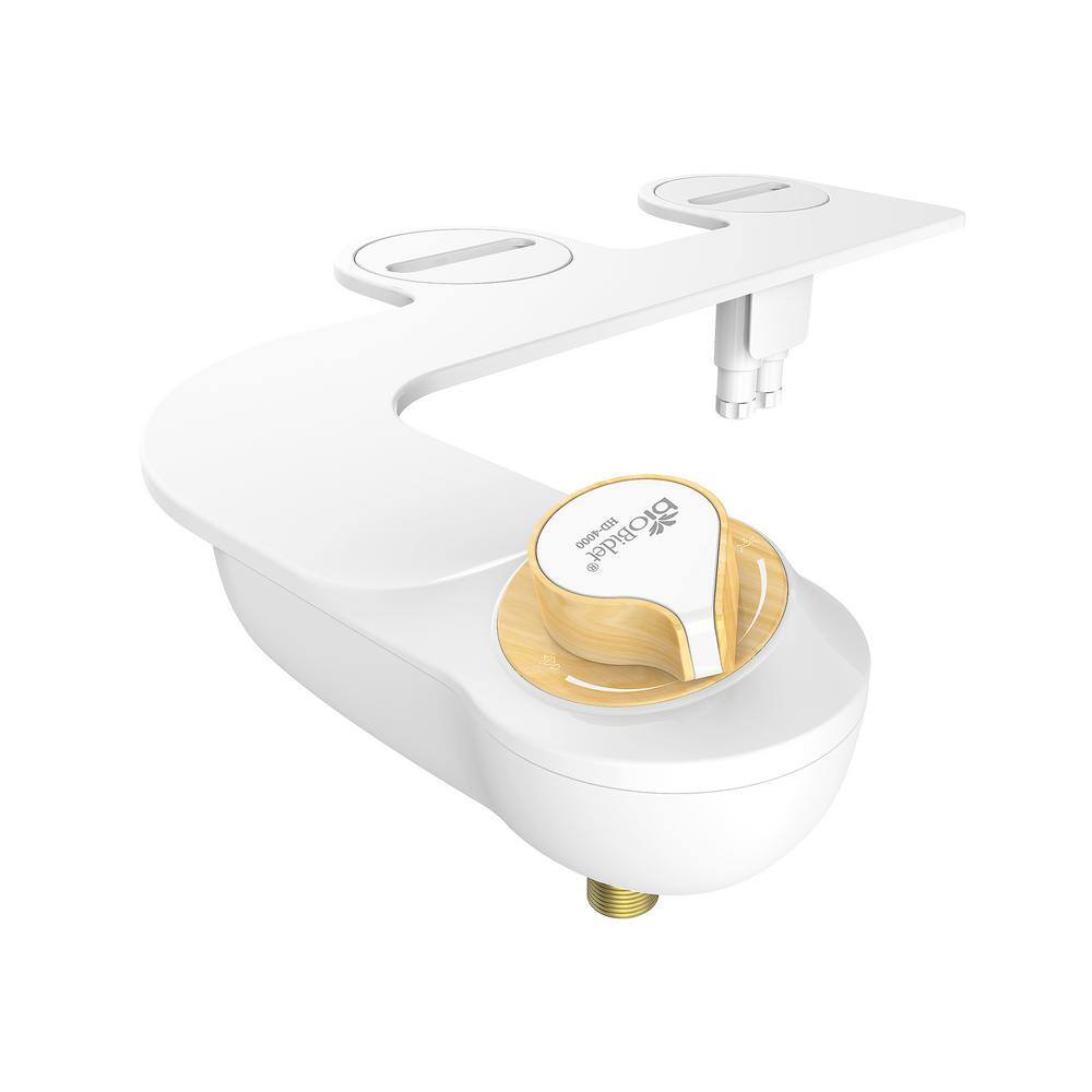 BIO BIDET Essential Non-Electric Bidet Attachment System in White HD-4000