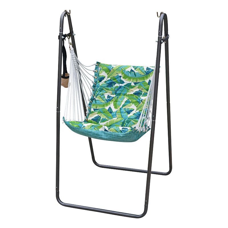 Algoma Hanging Soft Comfort Hammock Chair and Stand