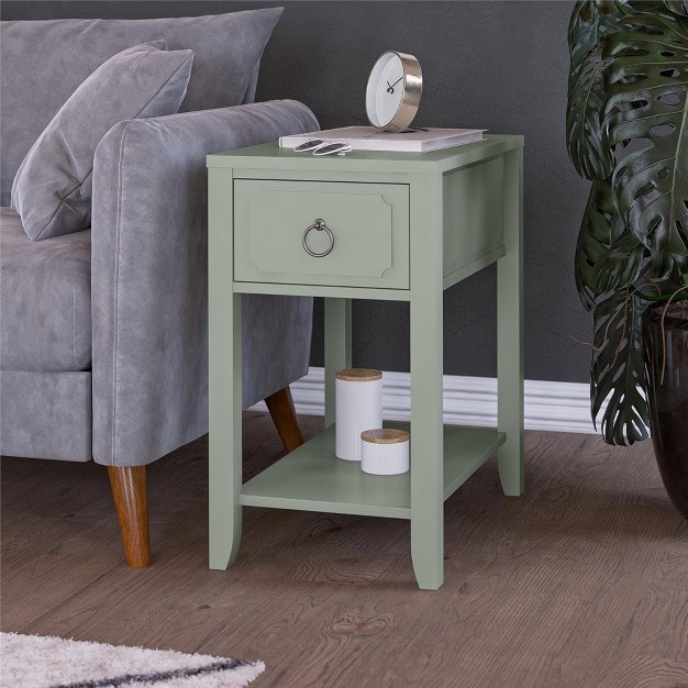 Her Majesty Narrow Side Table Novogratz