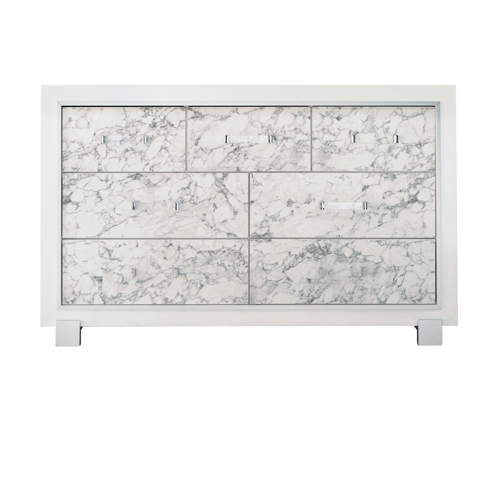 Global Furniture USA Santorini White Dresser