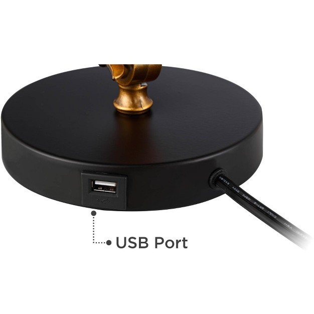 High Black Gold With Usb Charging Port Adjustable For Bedroom Living Room Bedside Nightstand House