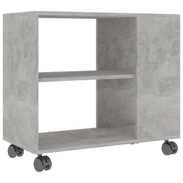 Side Table Concrete Gray 27.6