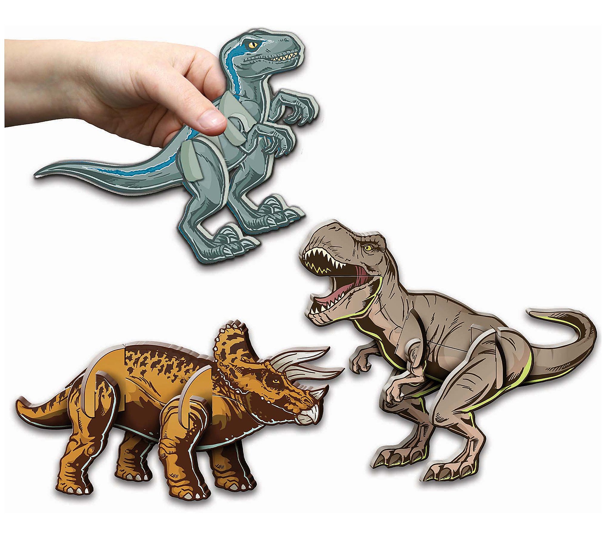 Tara Toy Jurassic World Dominion Wood Dinosaur Activity