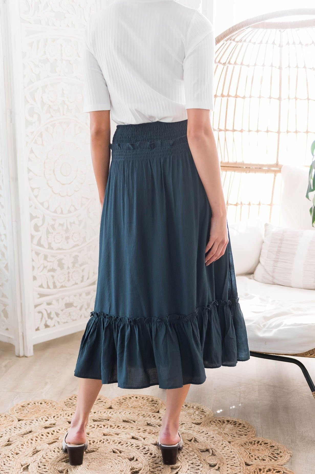 Swept Away Modest Skirt