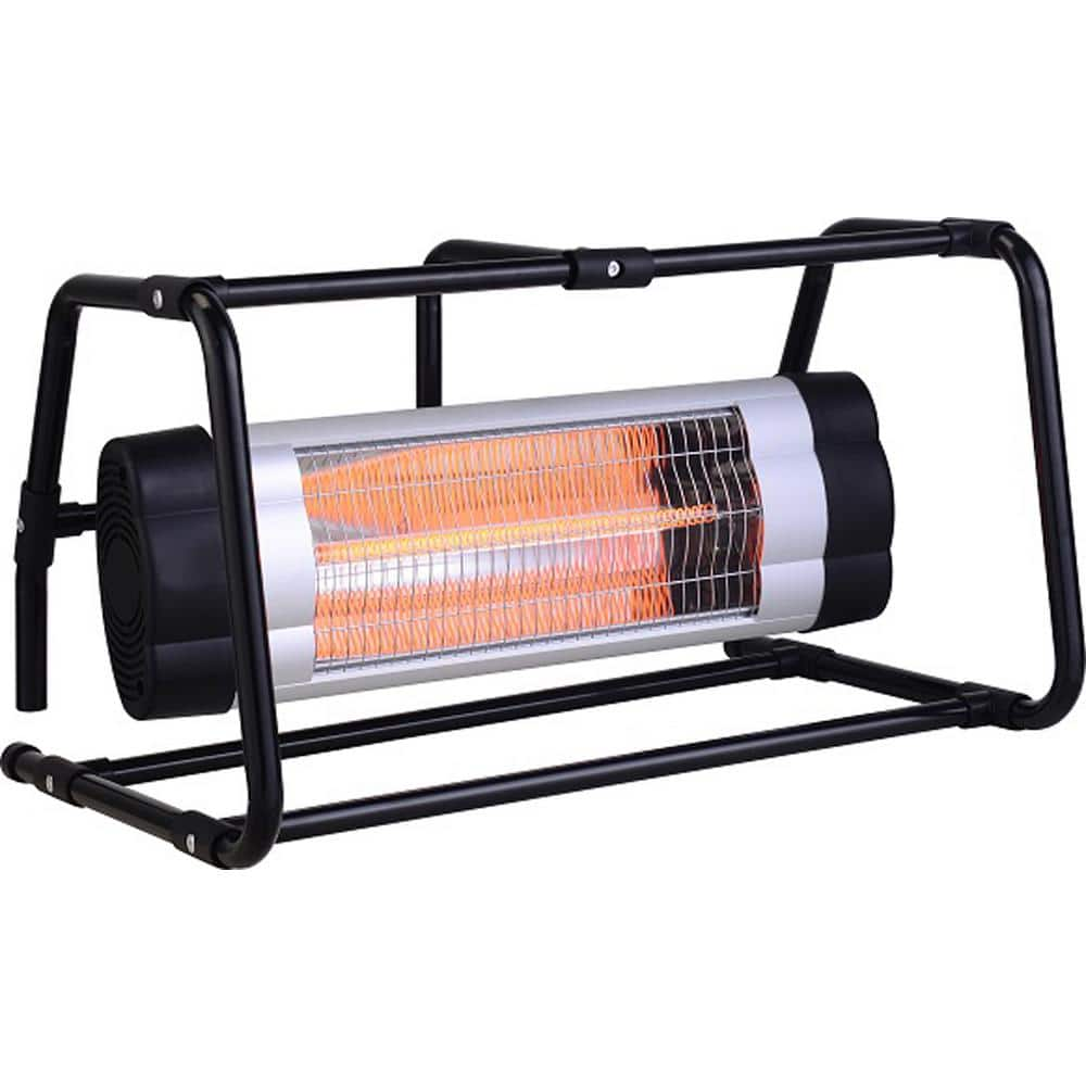 Hiland 1,500-Watt Infrared Ground Electric Patio Heater HIL-PHB-1500