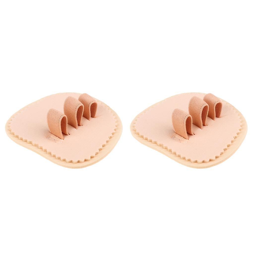 2pieces Toe Straightener Corrector Hammer Crooked Foot Protector Three Toe (left)