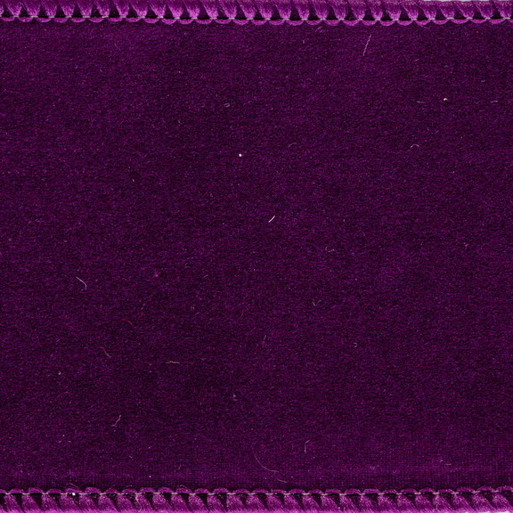 Vickerman Q220530 2.5x10yd Midnight Purple Velvet...