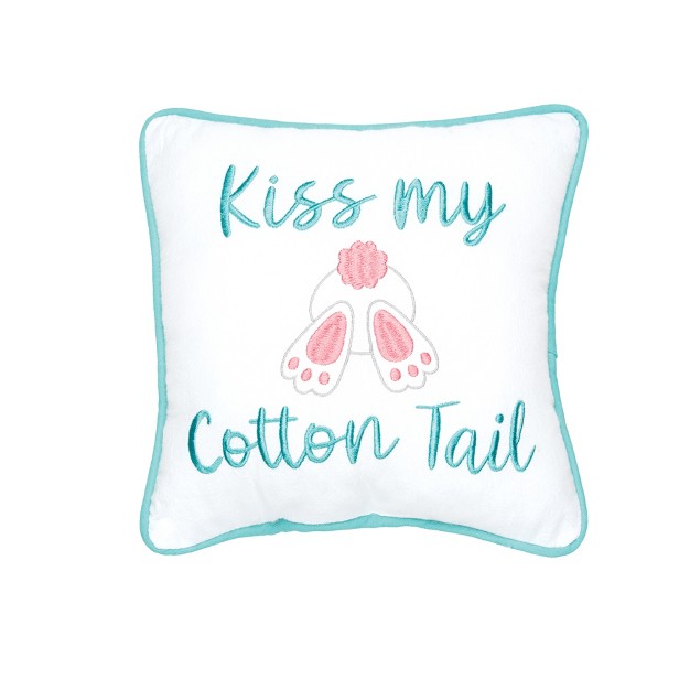 C amp f Home Kiss My Cotton Tail Pillow