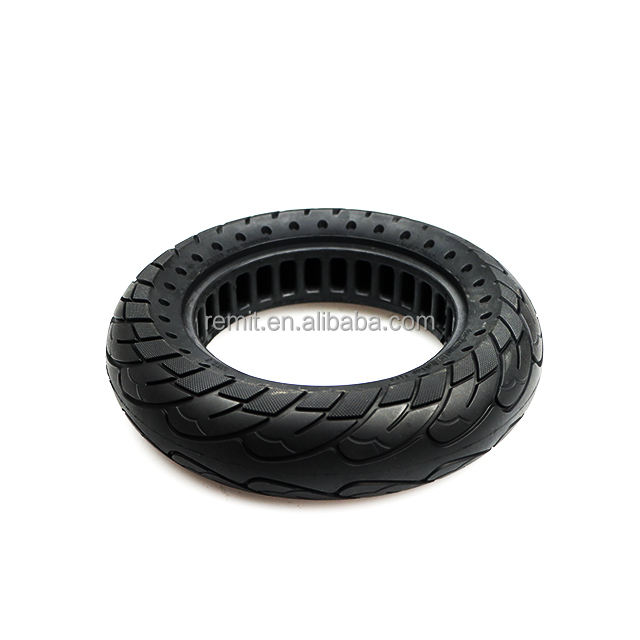 Electric scooter accessories and replacement parts non slip solid tires 10*2.5 solid rubber tires For Ninebot MAX G30