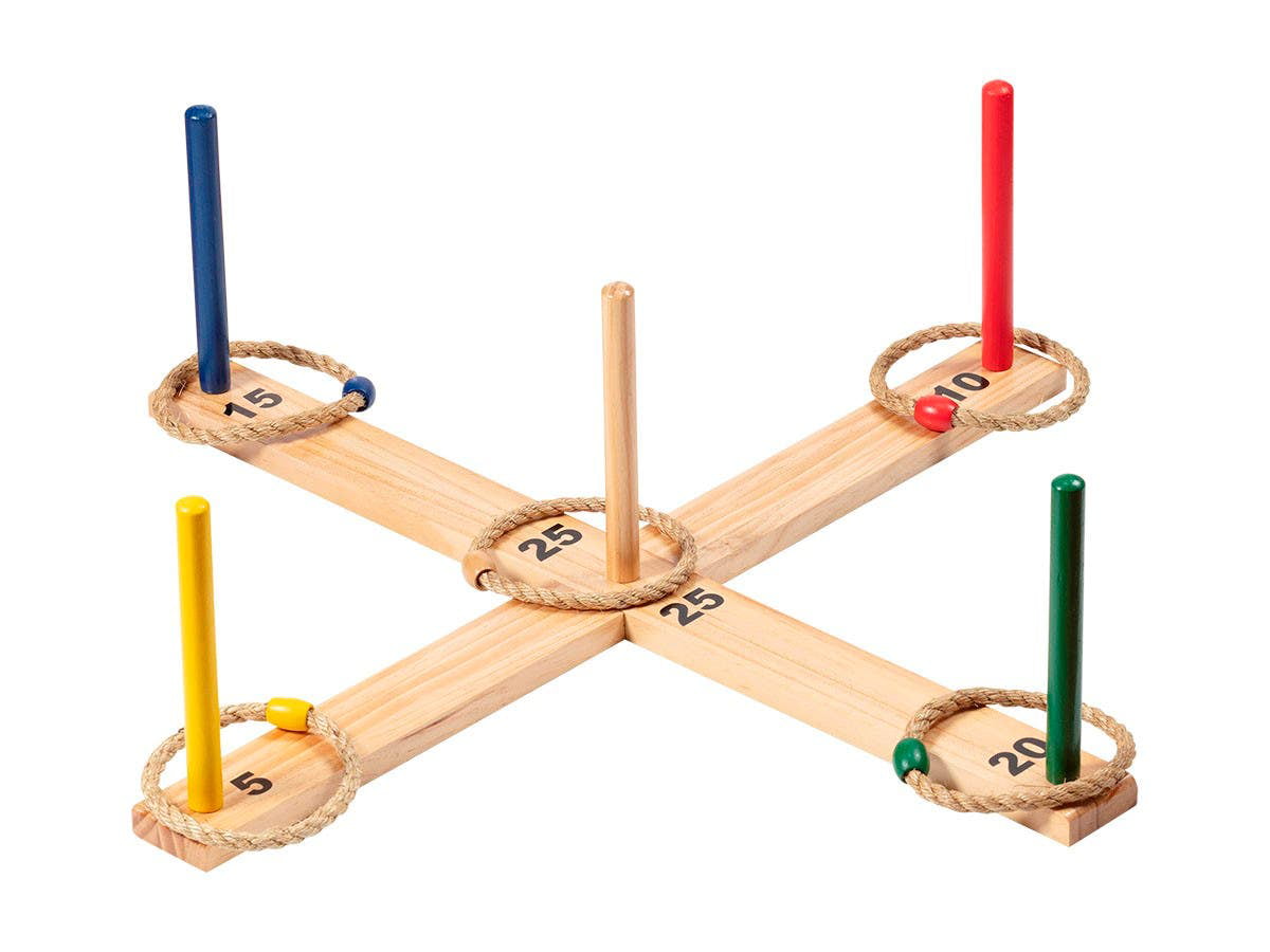 Monoprice Large Ring Toss Game - Easy Assembly, Perfect For Tailgating, Camping, Bbqs, Backyards, and Beaches - Pure Outdoor Collection